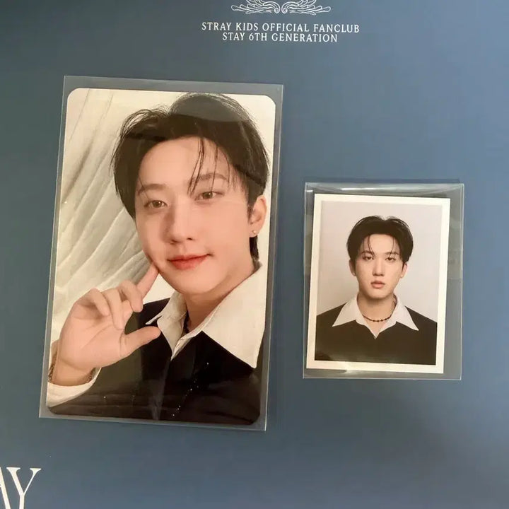 [BUNJANG] Stray Kids Changbin Photocard + Double-Sided Photo Set STAY 6th Gen Membership Kit / 스트레이키즈 스테이 6기 키트 창빈 포카+양면증사