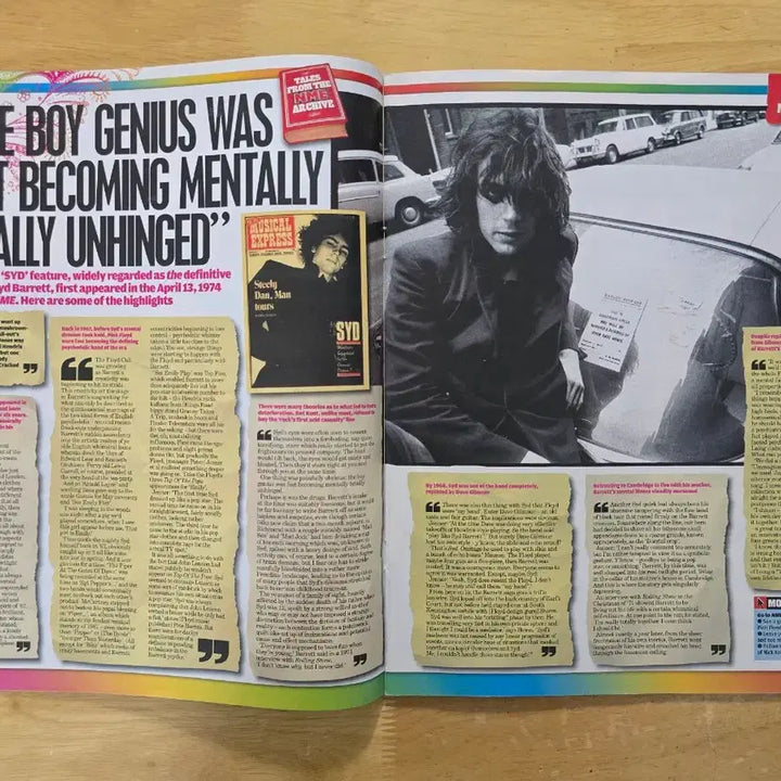 [BUNJANG] NME Magazine Syd Barrett / 매거진 Syd Barrett 시드 배럿 NME 매거진