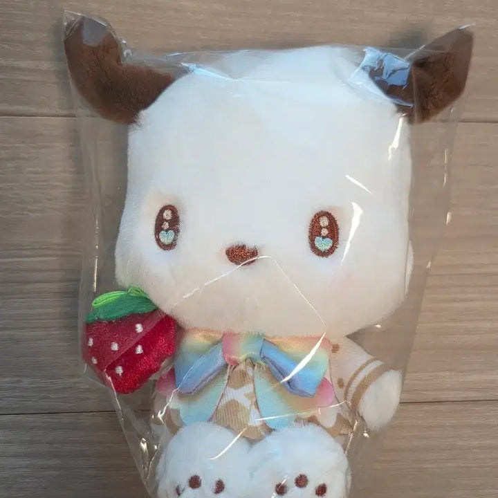 [BUNJANG] Sanrio Pochacco Strawberry Plush / 포차코 인형 딸기 스트로베리