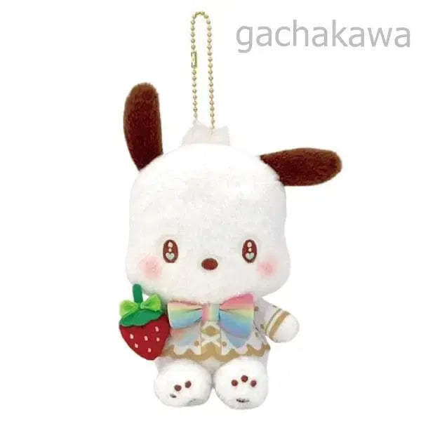 [BUNJANG] Sanrio Pochacco Strawberry Plush / 포차코 인형 딸기 스트로베리