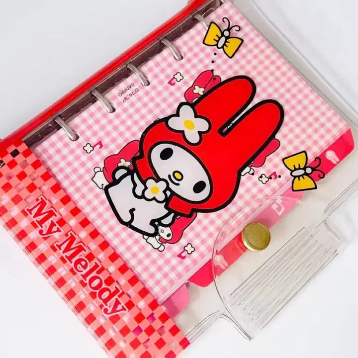 [BUNJANG] My Melody Classic Red 6-Ring Diary / 마이멜로디다이어리 빨간마멜 육공다이어리 고전다이어리 고전키티다이어리