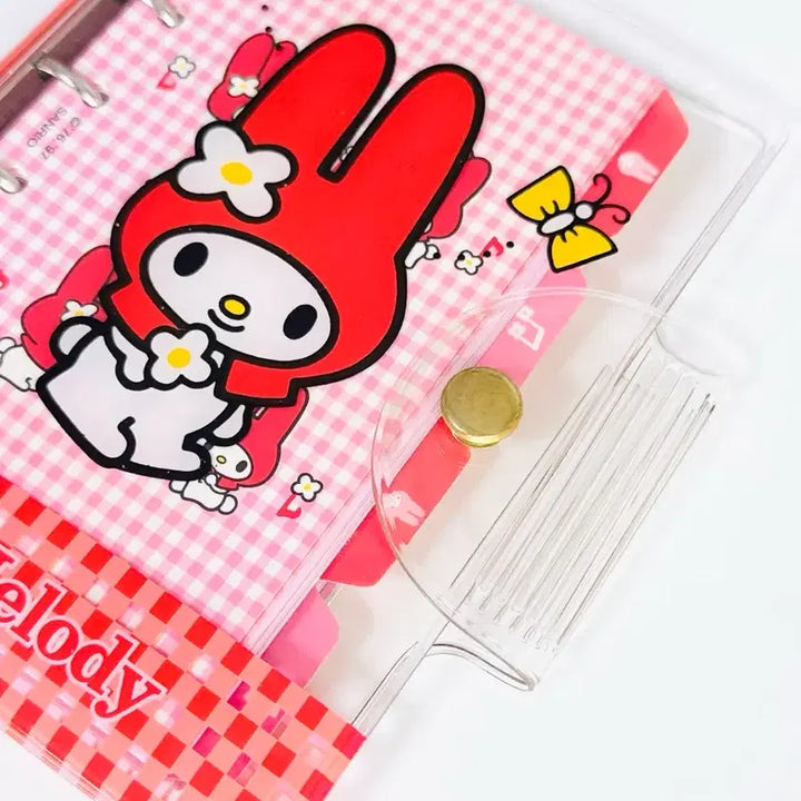 [BUNJANG] My Melody Classic Red 6-Ring Diary / 마이멜로디다이어리 빨간마멜 육공다이어리 고전다이어리 고전키티다이어리