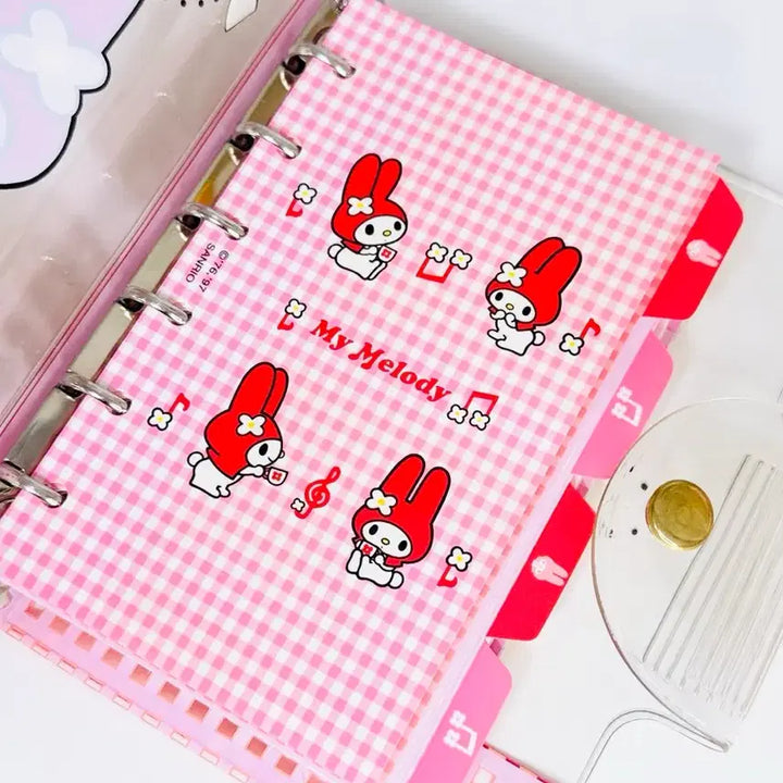 [BUNJANG] My Melody Classic Red 6-Ring Diary / 마이멜로디다이어리 빨간마멜 육공다이어리 고전다이어리 고전키티다이어리