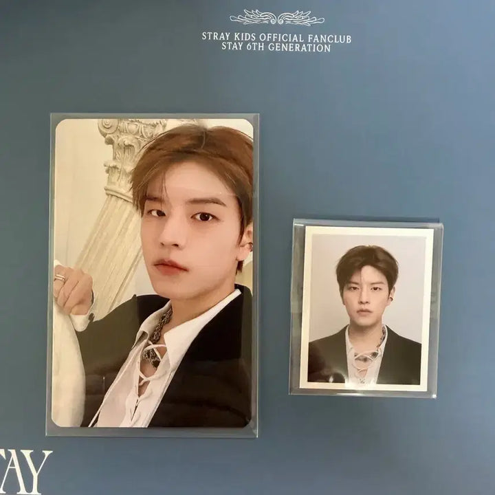 [BUNJANG] Stray Kids Seungmin Photocard + Double Sided ID Photo / 스트레이키즈 스테이 6기 키트 승민 포카+양면증사