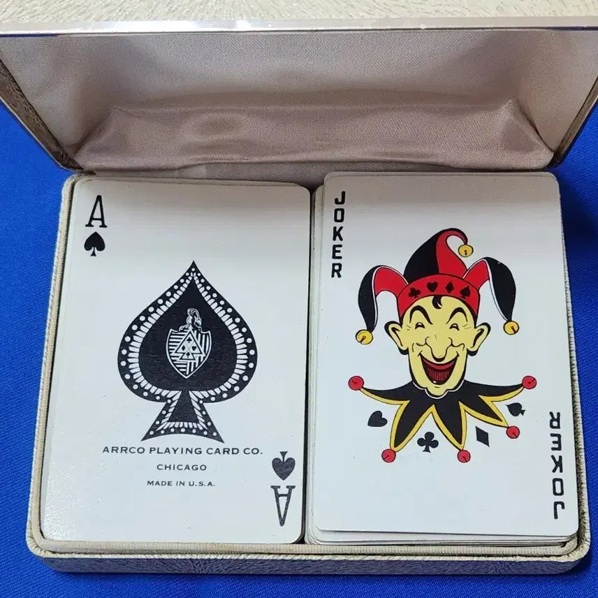 [BUNJANG] ARRCO Vintage Playing Cards (1960s) / ARRCO사의 오래된 빈티지 플레잉 카드
