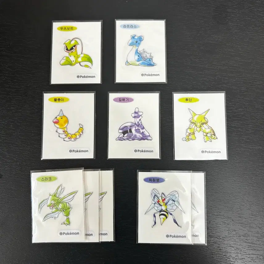 [BUNJANG] Pokemon 30th Anniversary Artwork Special Ttibu Seal / 포켓몬 30주년 아트웍 스페셜 띠부씰 교환합니다!