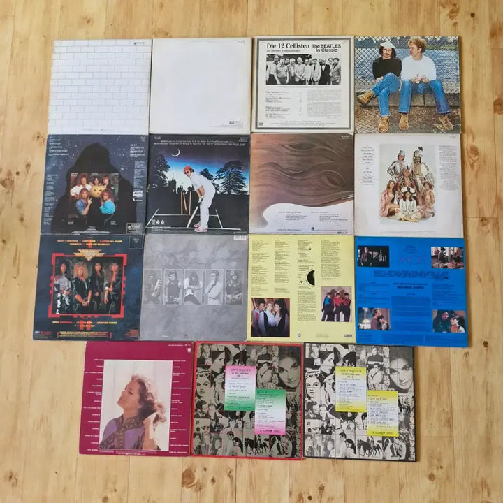 [BUNJANG] 1980s Pop Music LP Vinyl Records Bundle (15 Albums) / 80년대 팝송외 LP 레코드판