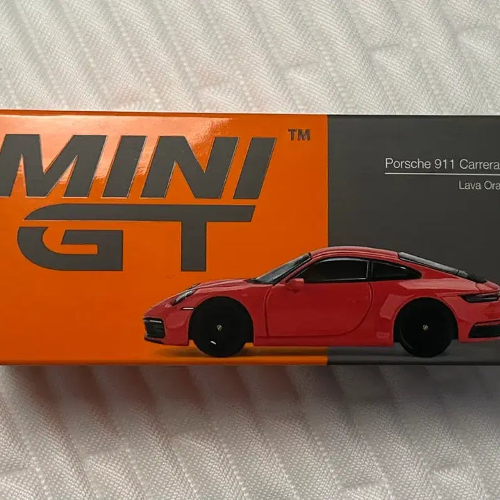 [BUNJANG] Minini GT Porsche 911 Carrera 4S Lava Orange / 미니지티 포르쉐 911 카레라 4S