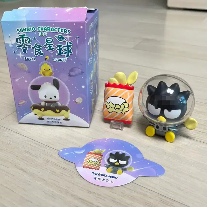 [BUNJANG] TopToy Sanrio Snack Planet Badtz-Maru Acrylic Case Figure / 탑토이 산리오 스낵 플래닛 우주 과자 피규어 배드바츠마루 가챠 굿즈 배츠