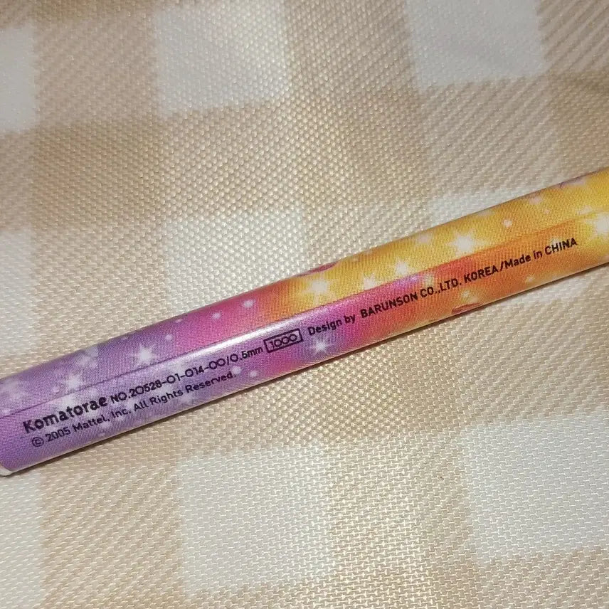 [BUNJANG] Barbie Fairytopia Mirror Charm Mechanical Pencil / 바비 Barbie 페어리토피아 거울 참 샤프 고전문구