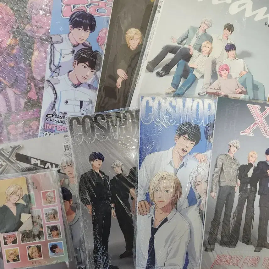 [BUNJANG] PLAVE 6th Summer Magazine Bundle Set Desk Pad / 플레이브 여섯번째여름 장패드 잡지 일괄