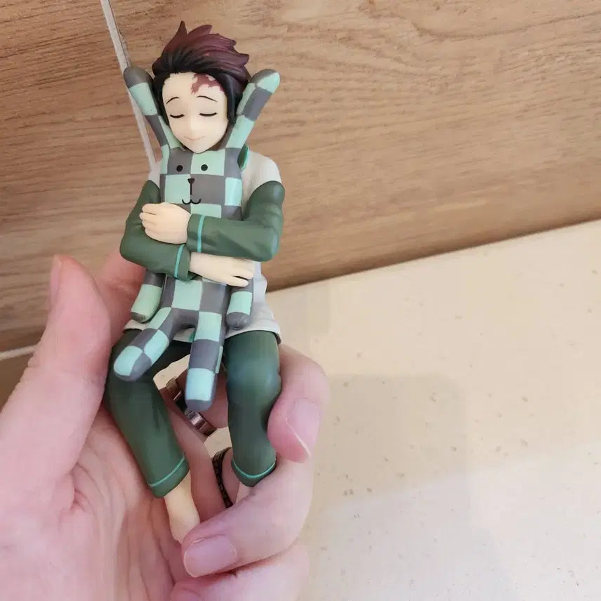[BUNJANG] Demon Slayer Tanjiro Pajama Noodle Stopper Figure / 귀멸의 칼날 귀칼 탄지로 잠옷 파자마 누들스토퍼