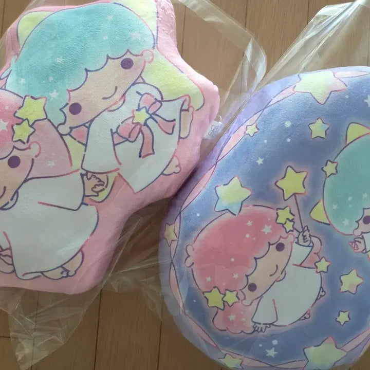 [BUNJANG] Daiso Sanrio Little Twin Stars (Kiki Lala) Cushion 2 Types / 다이소 산리오 리틀트윈스타(키키라라) 쿠션 2종
