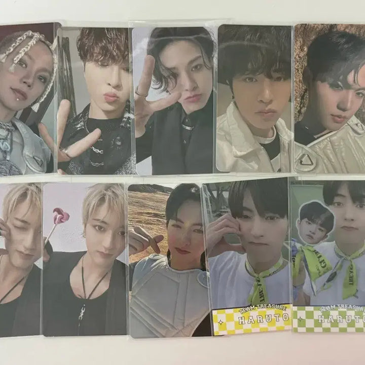 [BUNJANG] TREASURE Haruto, So Jung Hwan, Choi Hyun Suk Photocard Bundle Set / 트레저 하루토 소정환 최현석 포카 트레카 미공포 양도