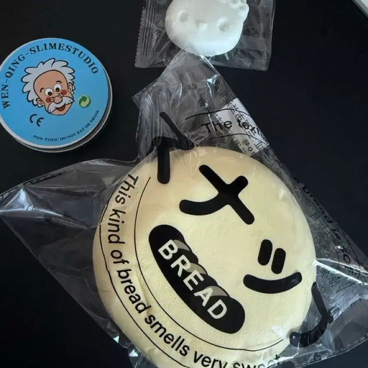 [BUNJANG] Hachimi Steamed Bun Squishy &amp; Dr. Putty Set / 하치미 호빵 스퀴시 말랑이 박사 퍼티