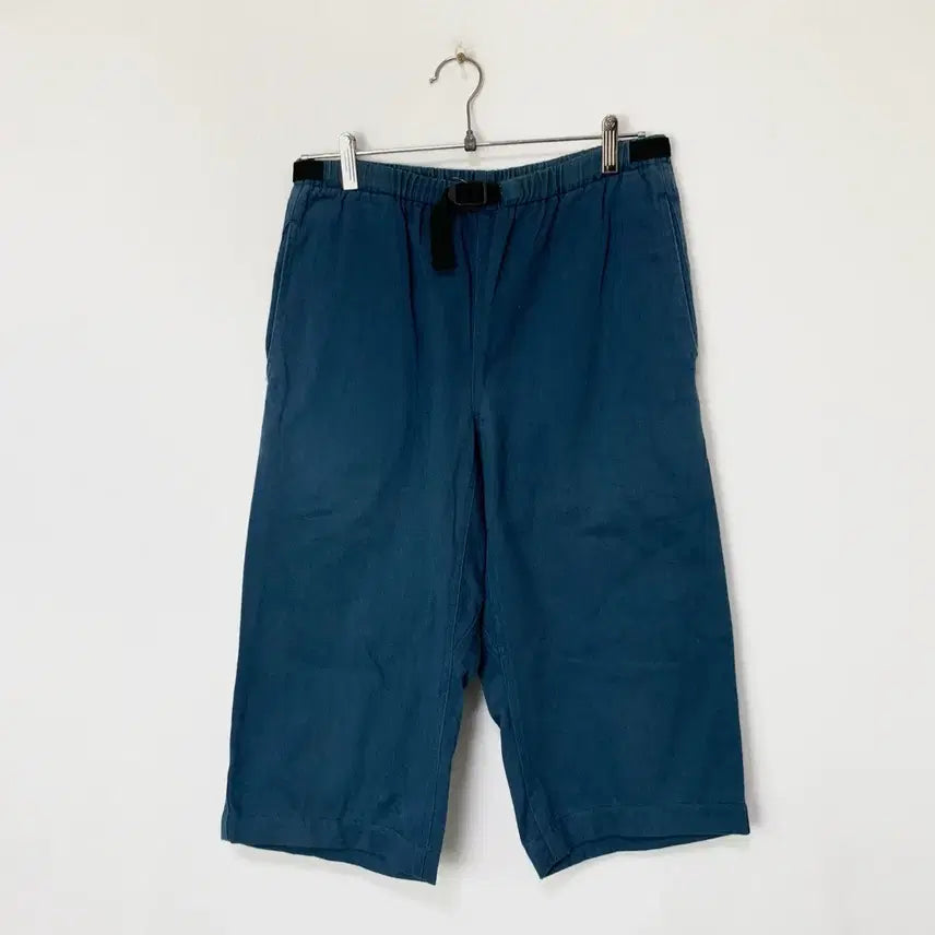[BUNJANG] Patagonia Belted Cotton Shorts Sea Green Navy Vintage 5-Length Pants / 파타고니아 벨티드 면 반바지 씨그린 네이비 빈티지 5부팬츠 29-30인치