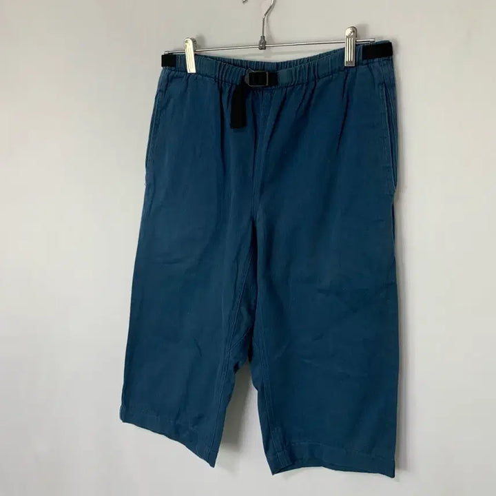 [BUNJANG] Patagonia Belted Cotton Shorts Sea Green Navy Vintage 5-Length Pants / 파타고니아 벨티드 면 반바지 씨그린 네이비 빈티지 5부팬츠 29-30인치