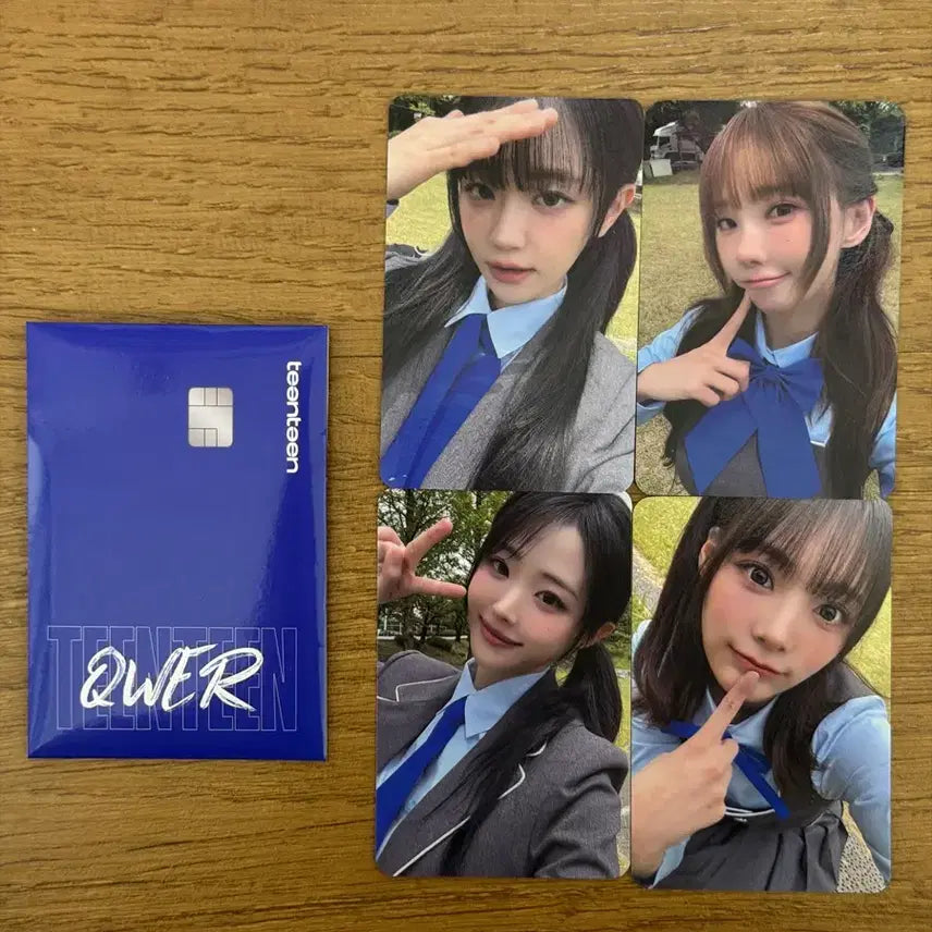 [BUNJANG] QWER Woori Tintin Photocard / QWER 우리틴틴 포카