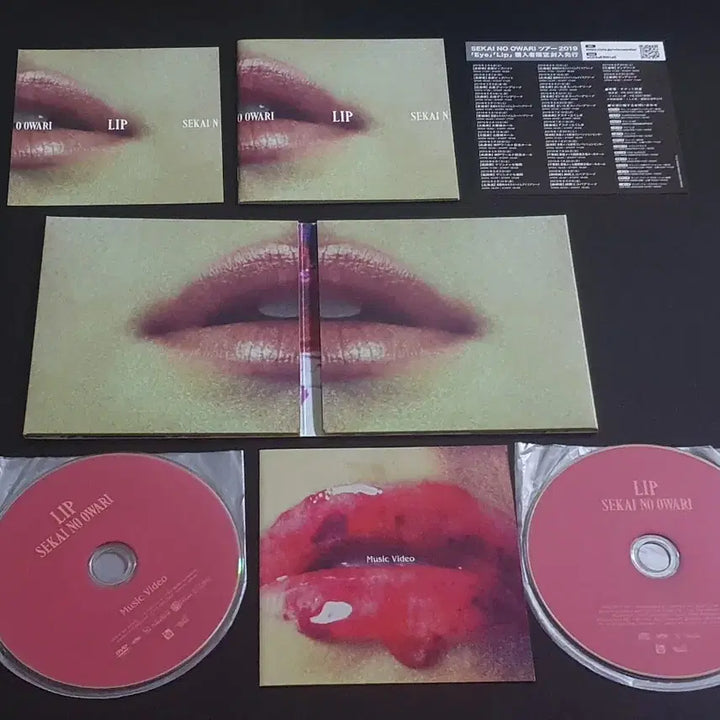[BUNJANG] SEKAI NO OWARI Lip (CD+DVD) Limited Edition Album / 세카이노오와리 앨범 Lip (CD+DVD) 한정반