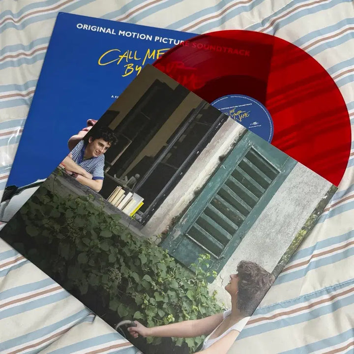[BUNJANG] Call Me By Your Name Limited Edition Red Vinyl LP / 콜 미 바이 유어 네임 콜바넴 한정판 레드반 LP 엘피 바이닐