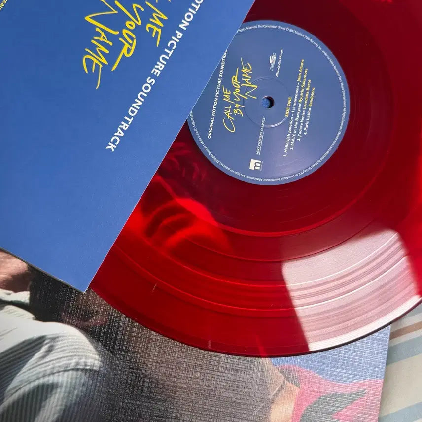 [BUNJANG] Call Me By Your Name Limited Edition Red Vinyl LP / 콜 미 바이 유어 네임 콜바넴 한정판 레드반 LP 엘피 바이닐