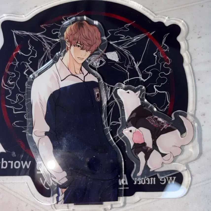 [BUNJANG] Lookism Sung Yo Han Acrylic Stand (No Base) / 성요한 아크릴 스탠드 (발판 없음) 외지주 외모지상주의