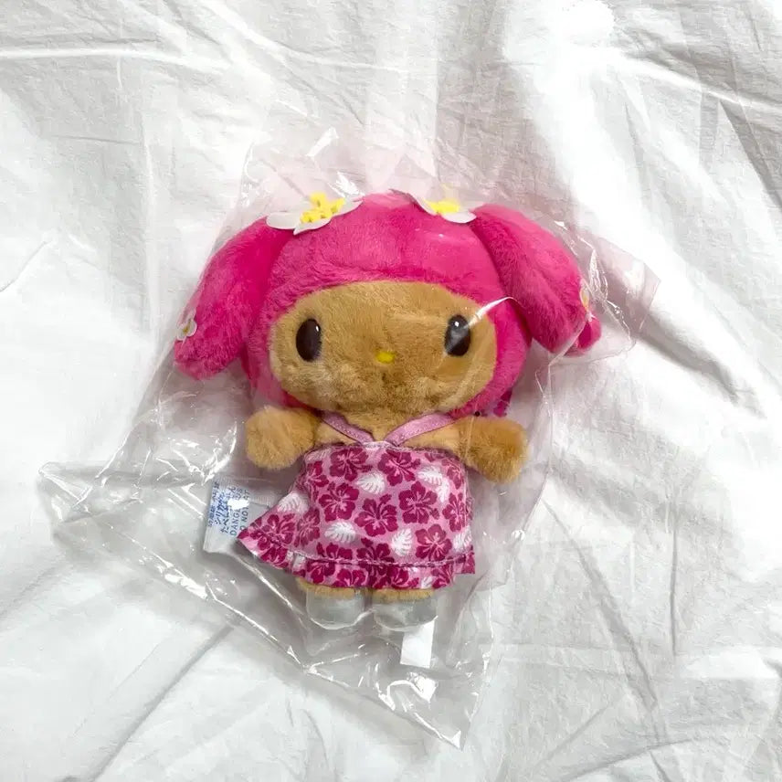 [BUNJANG] Sanrio My Melody Tococonut Summer Mascot Doll Keyring Holder / 미개봉)마이멜로디 토코넛 토코나츠 마스코트 인형 키링 홀더 산리오마멜태닝