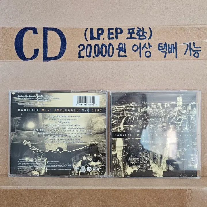 [BUNJANG] Babyface MTV Unplugged NYC 1997 US CD / (CD 미국반, 소울, R&amp;B 싱어 베이비페이스) Babyface