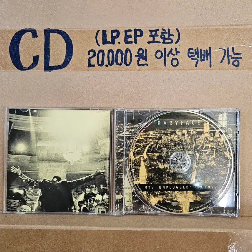 [BUNJANG] Babyface MTV Unplugged NYC 1997 US CD / (CD 미국반, 소울, R&amp;B 싱어 베이비페이스) Babyface