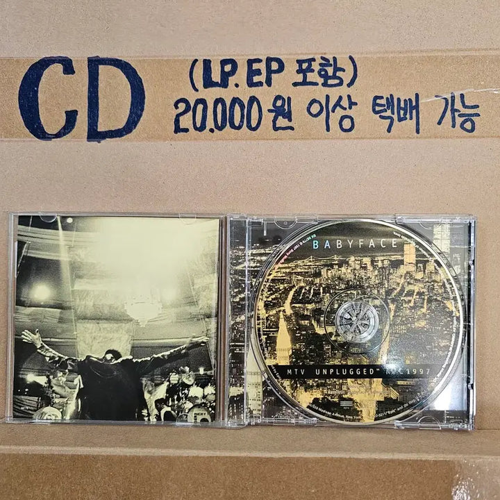 [BUNJANG] Babyface MTV Unplugged NYC 1997 US CD / (CD 미국반, 소울, R&amp;B 싱어 베이비페이스) Babyface