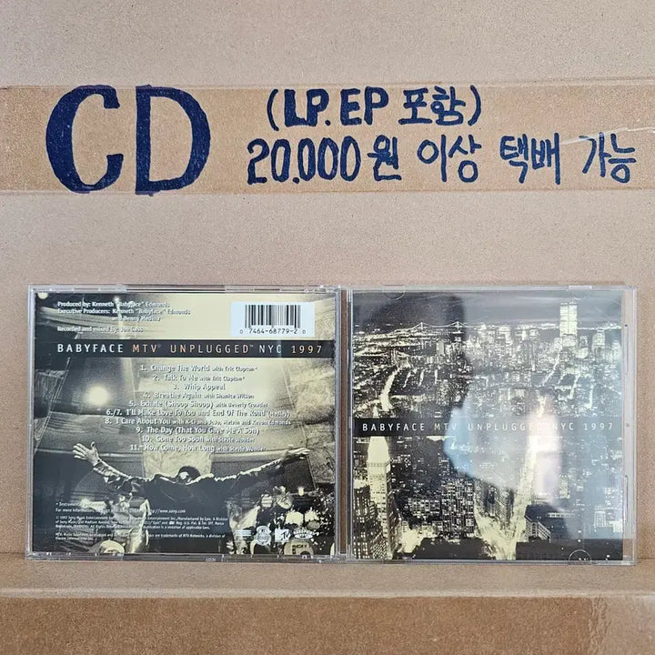 [BUNJANG] Babyface MTV Unplugged NYC 1997 US CD / (CD 미국반, 소울, R&amp;B 싱어 베이비페이스) Babyface