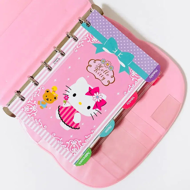 [BUNJANG] Vintage Kitty Diary Cherry Kitty Diary 6-Hole Diary / 고전키티다이어리 체리키티다이어리 고전다이어리 육공다이어리