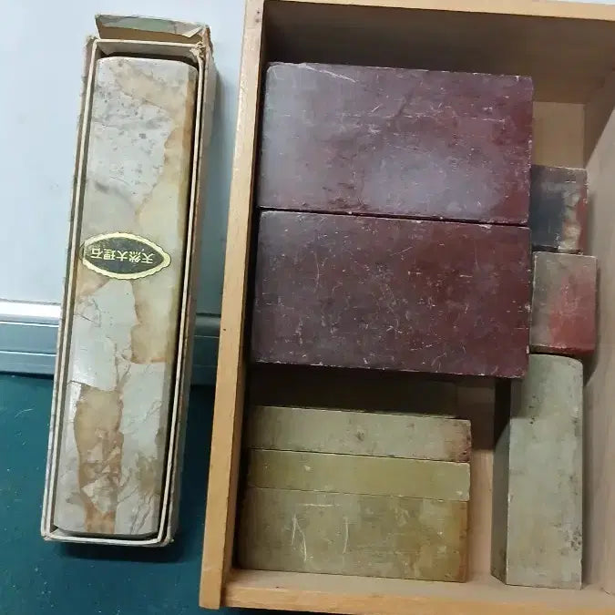 [BUNJANG] Vintage Jade Seal Set (10 Pieces) / 빈티지옥낙관10점(&