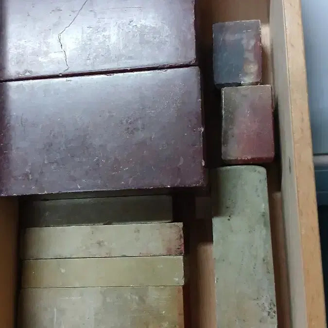 [BUNJANG] Vintage Jade Seal Set (10 Pieces) / 빈티지옥낙관10점(&