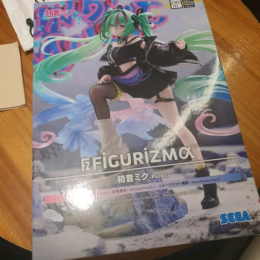 [BUNJANG] Hatsune Miku Sega Punk FIGURIZM Figure (Sealed) / [미개봉] 하츠네 미쿠 세가 펑크 FIGURIZM Punk 피규어