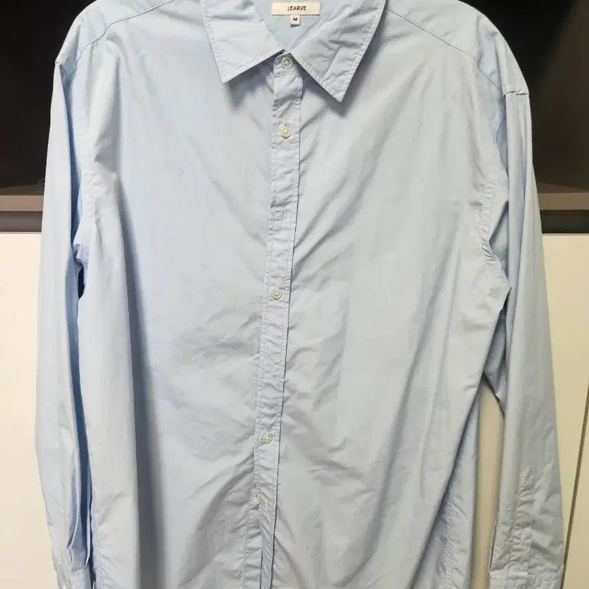 [BUNJANG] Lehab Oxford Shirt Blue M / 르아브 옥스포드 셔츠