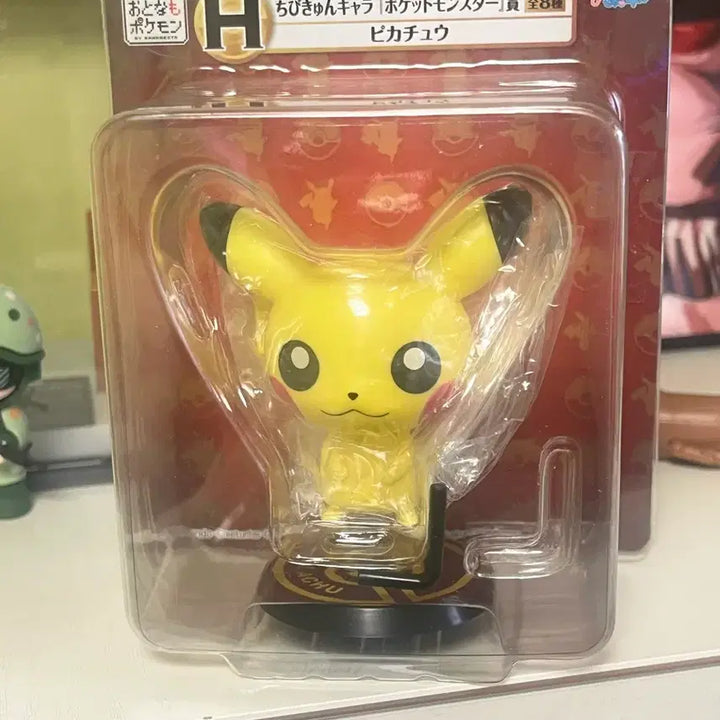 [BUNJANG] Pokemon Pikachu Chibi큥 Character Figure / 포켓몬스터 피카츄 치비큥캐러
