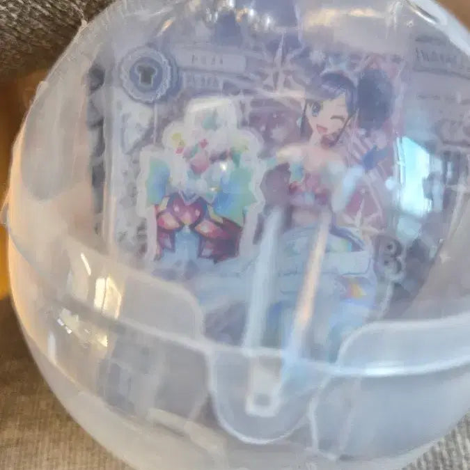 [BUNJANG] Aikatsu! Marine Card Keychain / 아이엠스타/아이카츠 카드 키홀더 마린