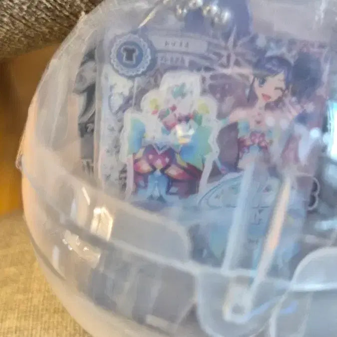 [BUNJANG] Aikatsu! Marine Card Keychain / 아이엠스타/아이카츠 카드 키홀더 마린