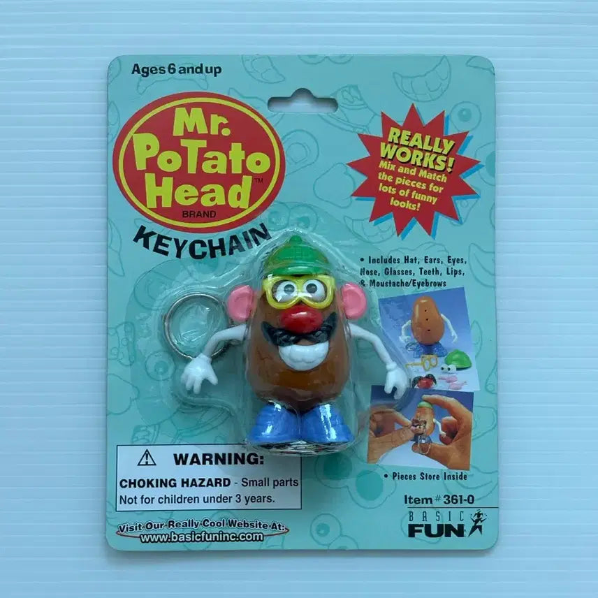 [BUNJANG] Mr. Potato Head Vintage Keyring / 미스터포테이토헤드 빈티지 키링