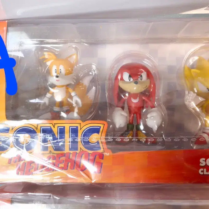 [BUNJANG] Jazwares Sonic the Hedgehog 20th Anniversary Classic Action Figure Set / 20주년 슈퍼 소닉 더 헤지혹 너클즈 테일즈 에이미 클래식 피규어 굿즈