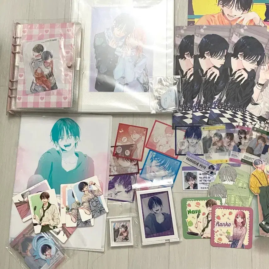 [BUNJANG] Spring Storm &amp; Monster KAYA Student ID Acrylic Frame Bundle Set / 봄의 폭풍과 몬스터 카야 학생증 아크릴 만복 액자 일괄