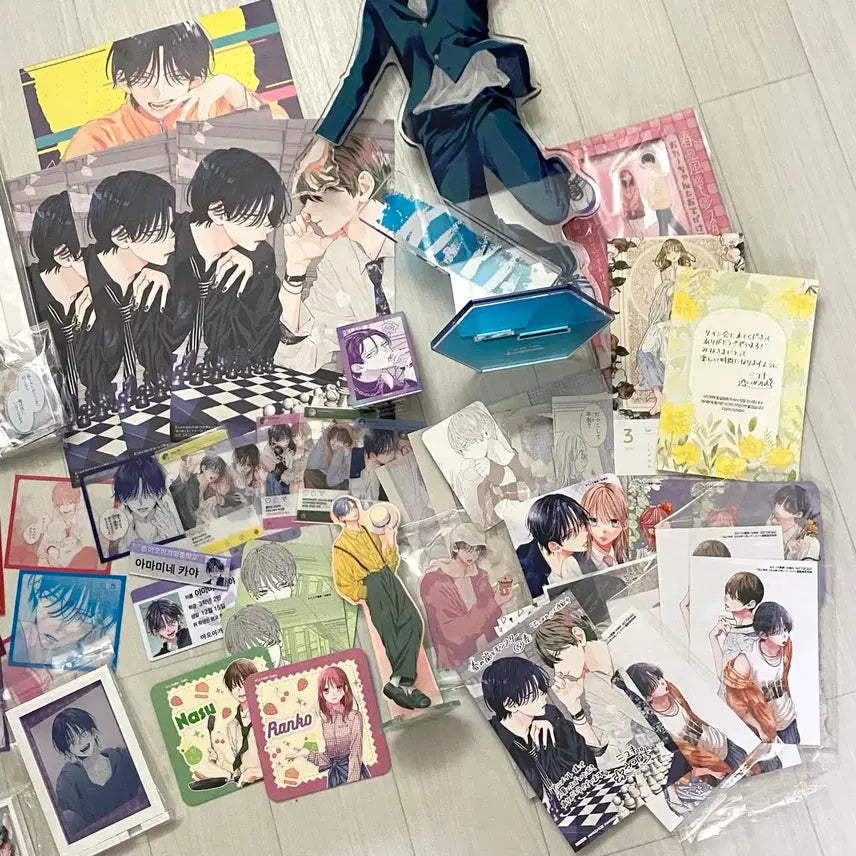 [BUNJANG] Spring Storm &amp; Monster KAYA Student ID Acrylic Frame Bundle Set / 봄의 폭풍과 몬스터 카야 학생증 아크릴 만복 액자 일괄