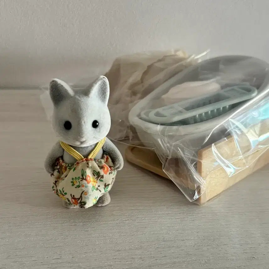 [BUNJANG] Sylvanian Families Discontinued Bathroom Set / 1704)올드)단종된 실바니안 욕실 세트