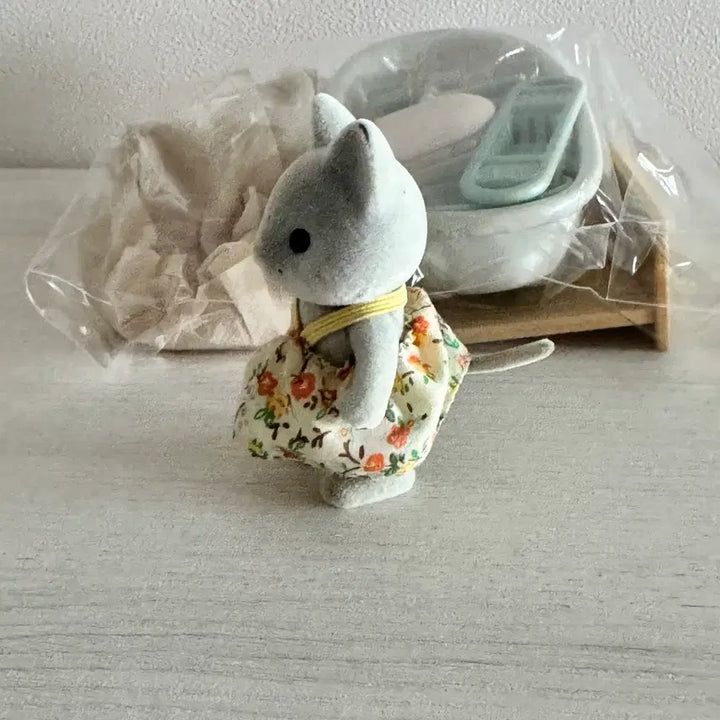 [BUNJANG] Sylvanian Families Discontinued Bathroom Set / 1704)올드)단종된 실바니안 욕실 세트