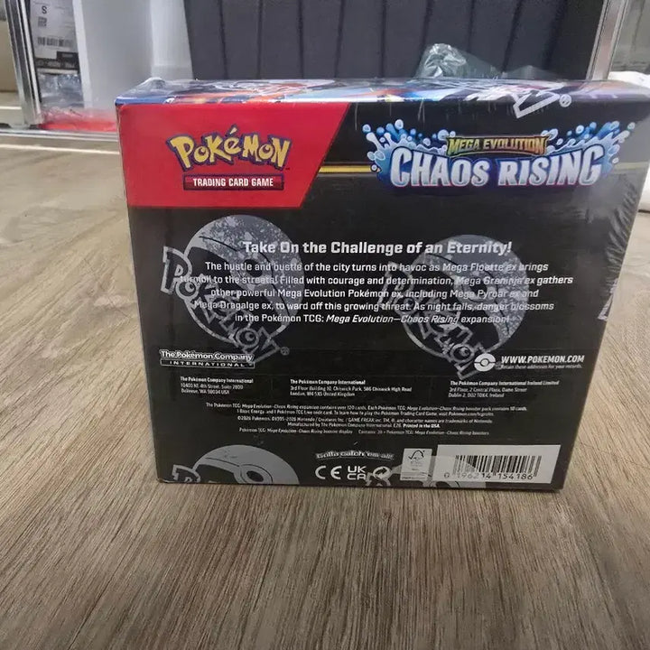 [BUNJANG] Pokémon TCG Chaos Rising Booster Box (North America) - 36 Packs / 포켓몬카드)북미 카오스라이징 부스터박스(36팩)