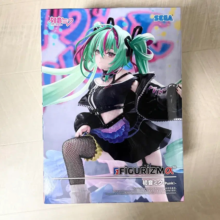 [BUNJANG] Miku Punk Figure Figurism Sealed / 미개봉) 펑크 미쿠 피규어 피규어리즘