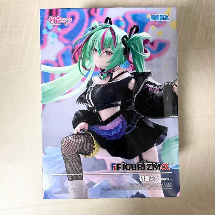 [BUNJANG] Miku Punk Figure Figurism Sealed / 미개봉) 펑크 미쿠 피규어 피규어리즘