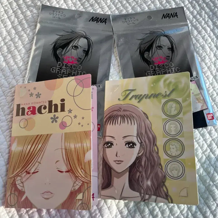 [BUNJANG] Nana Disco Graphic Seal Stickers (Hachi, Trap Nest) / 고전문구 NANA DISCO GRAPHIC SEAL 나나 디스코 스티커