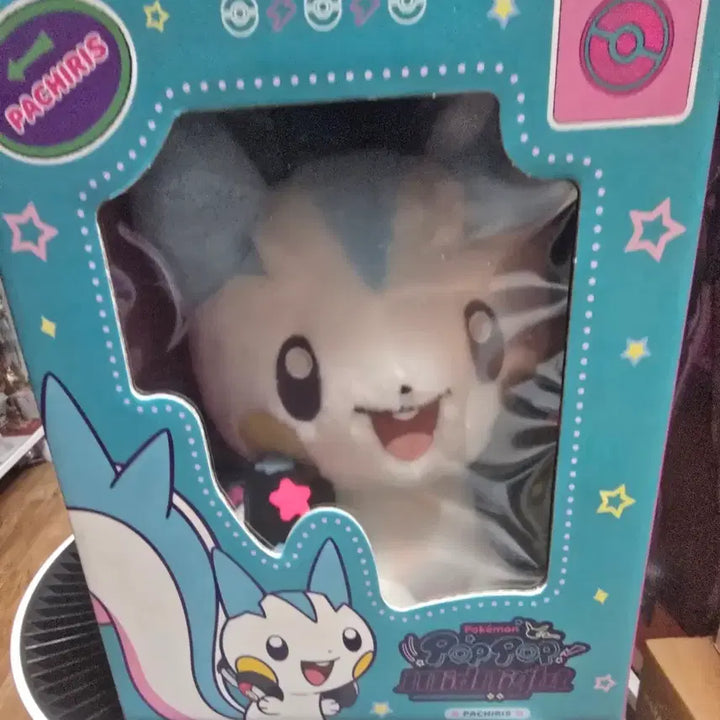 [BUNJANG] Pokemon Pachirisu Popop Midnight Plush / 포켓몬 파치리스 팝팝 미드나잇 인형 팝니다